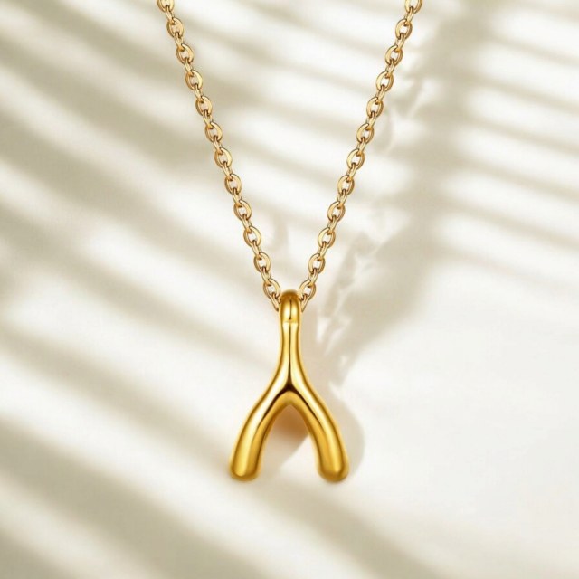 Wishbone Necklace