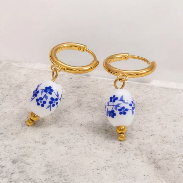 Hoa Tai Sứ Phương Đông   ( Ovals Shaped ) 