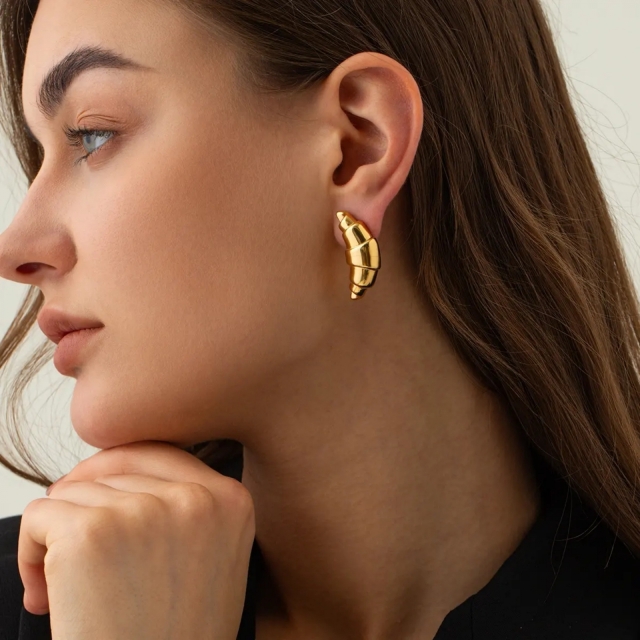 Croissant Earrings
