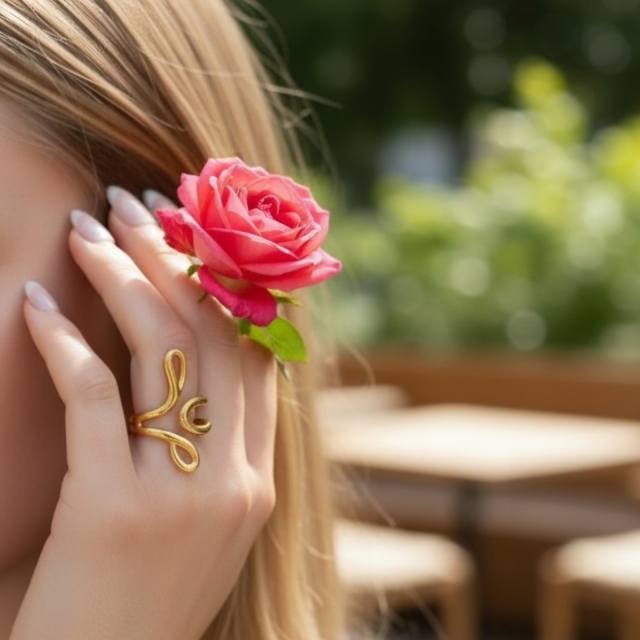 Wild Flower Ring 